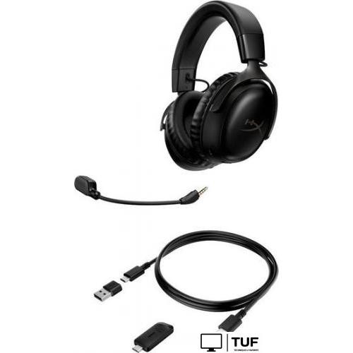 Наушники HyperX Cloud III Wireless (черный)