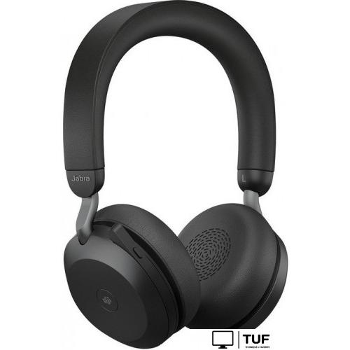 Офисная гарнитура Jabra Evolve2 75 MS Stereo USB-A Desk (черный)