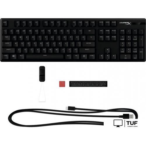 Клавиатура HyperX Alloy Origins PBT (HyperX Aqua, нет кириллицы)