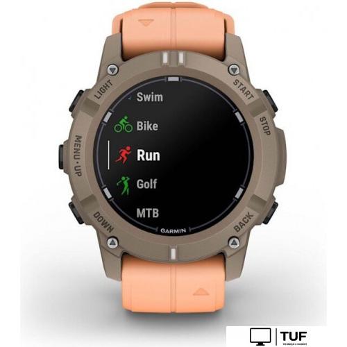 Умные часы Garmin Descent G2 (коричневый/розовый)