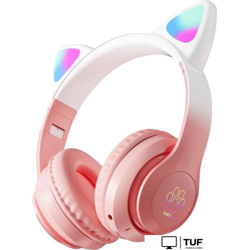 Наушники Miru Cat EP-W10 (розовый)