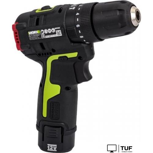 Ударная дрель-шуруповерт Worx Professional WU131X (с 2-мя АКБ, сумка)