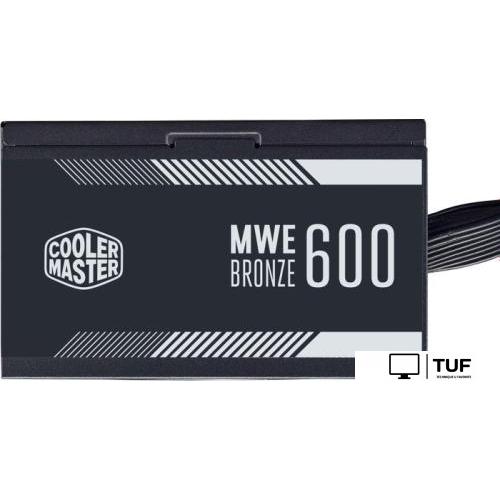 Блок питания Cooler Master MWE 600 Bronze V2 MPE-6001-ACAAB-EU