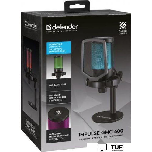 Проводной микрофон Defender Impulse GMC 600