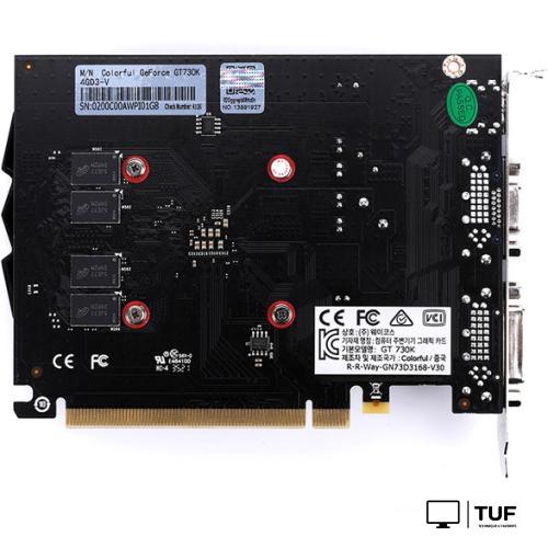 Видеокарта Colorful GeForce GT730K 4GD3-V
