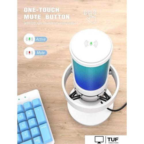 Проводной микрофон FIFINE A8 (белый)