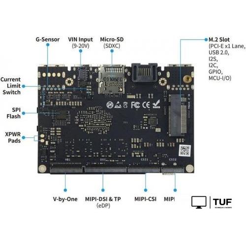 Одноплатный компьютер Khadas VIM4 KVIM4-002