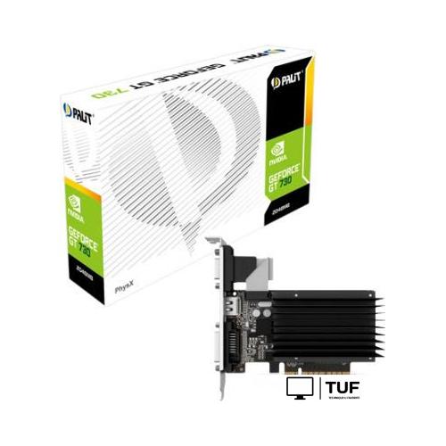 Видеокарта Palit GeForce GT 730 2GB DDR3 (NEAT7300HD46-2080H)