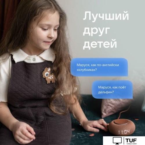 Умная колонка VK Капсула Мини (терракотовый)