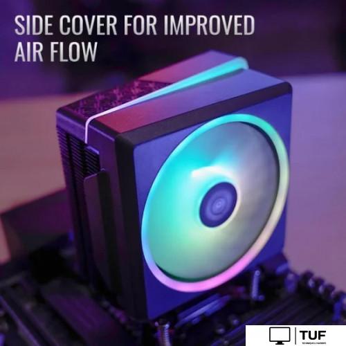 Кулер для процессора AeroCool Cylon 4F WH ARGB PWM 4P