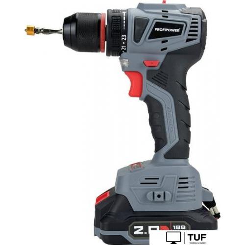 Дрель-шуруповерт Profipower MKBL-18B (с 2-мя АКБ, кейс)