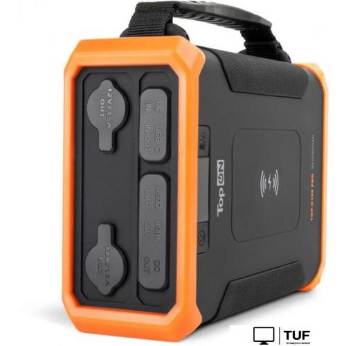 Портативная зарядная станция TopON TOP-X100 PRO (черный/оранжевый)