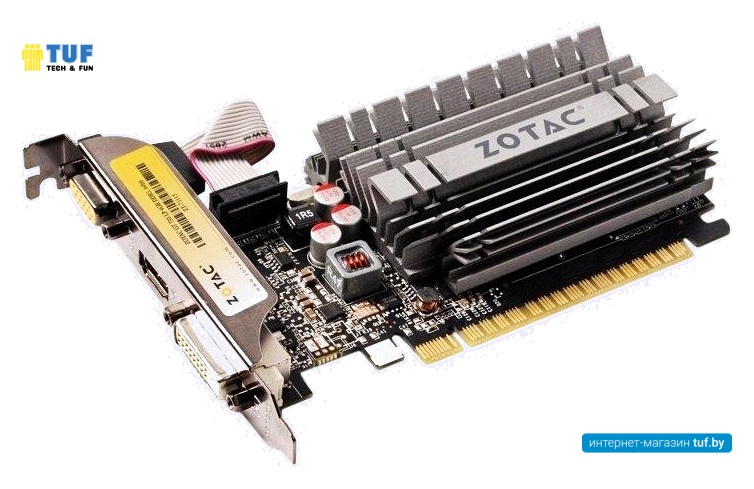 Видеокарта ZOTAC GeForce GT 730 4GB DDR3 Zone Edition ZT-71115-20L