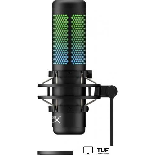 Проводной микрофон HyperX QuadCast S (черный)