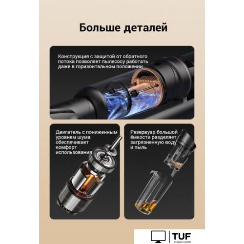 Вертикальный моющий пылесос Jimmy Cordless Vacuum&Washer HW9 Pro Max (синий/серый)