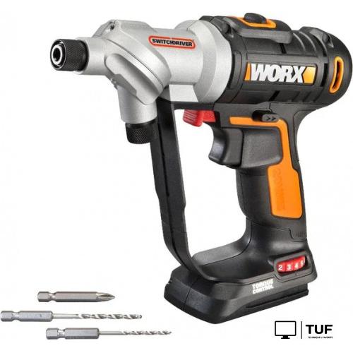Дрель-шуруповерт Worx WX176.2 (с 1-им АКБ, кейс)