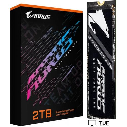 SSD Gigabyte Aorus Gen4 7300 2TB AG4732TB N