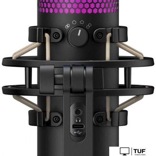 Проводной микрофон HyperX QuadCast S (черный)