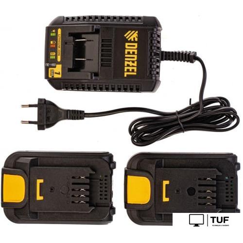 Дрель-шуруповерт Denzel CDL-IB-18-02 (с 2-мя АКБ, кейс)