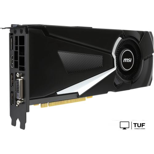 Видеокарта MSI GeForce GTX 1080 Aero 8GB GDDR5X [GTX 1080 AERO 8G OC]