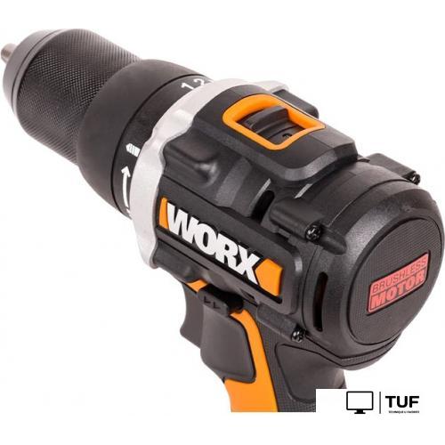 Дрель-шуруповерт Worx WX102 (с 2-мя АКБ, кейс)