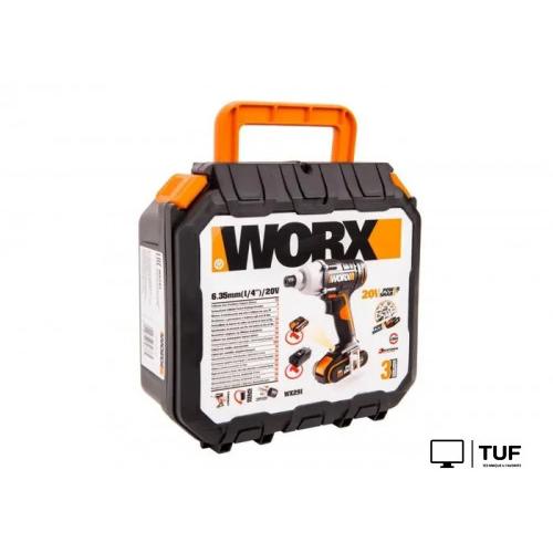 Винтоверт Worx WX291 (с 1-им АКБ, кейс)