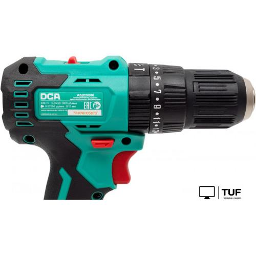 Ударная дрель-шуруповерт DCA ADJZ2050i Type DM (с 1-им АКБ, кейс)