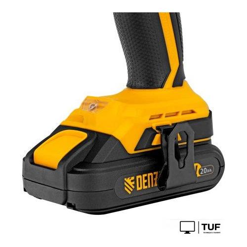 Ударная дрель-шуруповерт Denzel CIDB-IB-18-02 26130 (с 2-мя АКБ, кейс, набор оснастки)