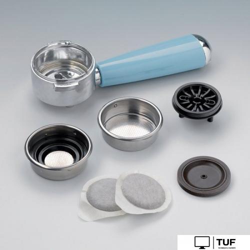 Рожковая кофеварка Ariete Vintage 1389 (голубой)