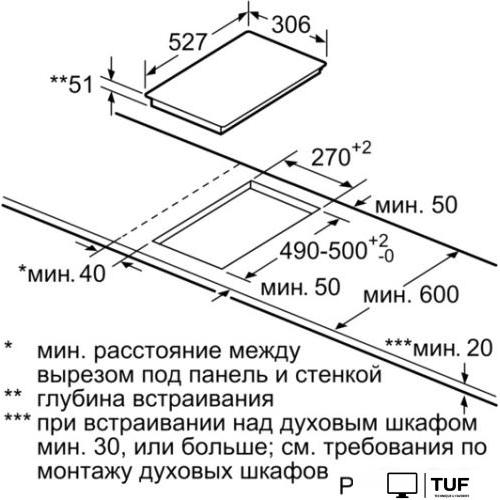 Варочная панель Bosch PIB375FB1E