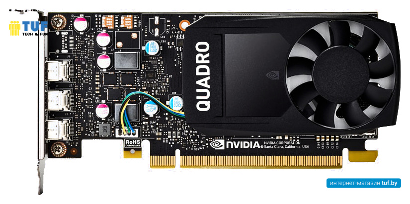 Видеокарта NVIDIA Quadro T400 2GB GDDR6 900-5G172-2500-000