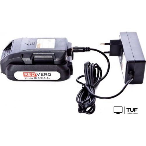 Дрель-шуруповерт RedVerg RD-S18M/U (с 2-мя АКБ, кейс)