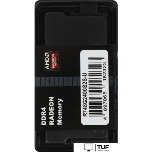 Оперативная память AMD Radeon R7 Performance 8GB DDR4 SODIMM PC4-19200 R748G2400S2S-U