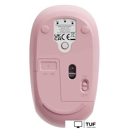 Мышь Baseus F01B Creator Tri-Mode Wireless (розовый)