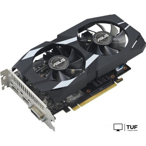 Видеокарта ASUS Dual GeForce GTX 1650 OC Edition 4GB GDDR6 EVO DUAL-GTX1650-O4GD6-P-EVO