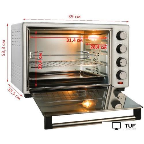 Мини-печь GFgril GFO-39 Mirror