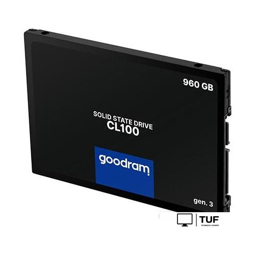 SSD GOODRAM CL100 Gen. 3 960GB SSDPR-CL100-960-G3