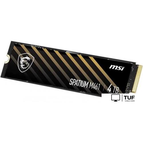 SSD MSI Spatium M461 4TB S78-440R030-P83