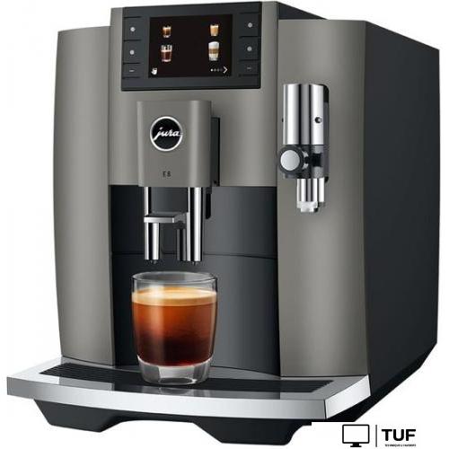Кофемашина JURA E8 Dark Inox EC 15583