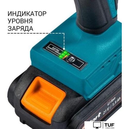 Дрель-шуруповерт Bort BAB-21-BLK 93413526 (с 2-мя АКБ, кейс)