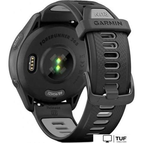 Умные часы Garmin Forerunner 265 (черный/пудрово-серый)