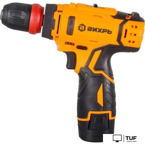 Дрель-шуруповерт Вихрь ДА-12Л-2КC (с 2-мя АКБ, кейс)