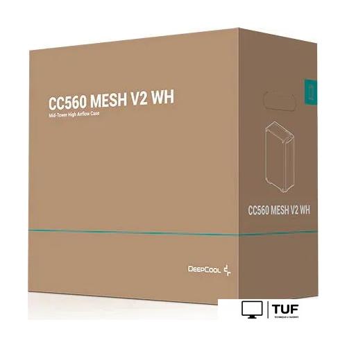 Корпус DeepCool CC560 Mesh V2 WH R-CC560-WHAMA4-G-2