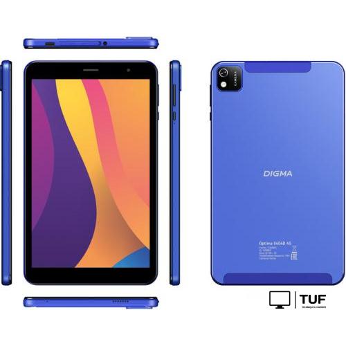 Планшет Digma Optima 8404D 4G (черный)