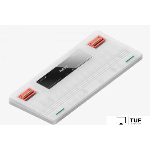 Клавиатура NuPhy Air75 V2 Ionic White (Gateron Low Profile Red 2.0)