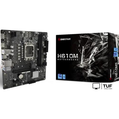 Материнская плата BIOSTAR H610MS Ver. 6.0