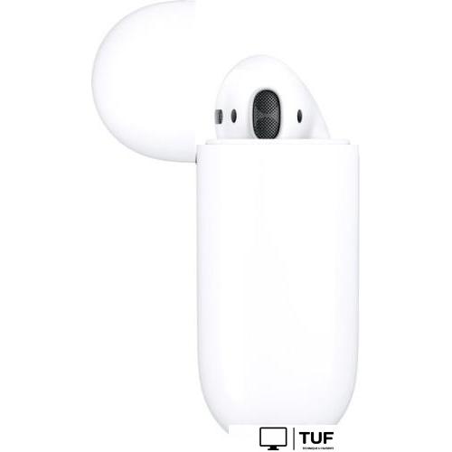 Наушники Apple AirPods 2 в зарядном футляре