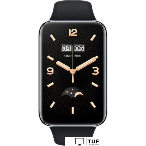 Фитнес-браслет Xiaomi Smart Band 7 Pro M2141B1 (серебристый/черный, международная версия)