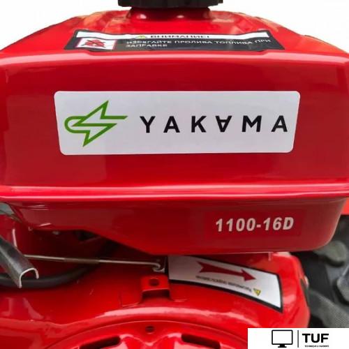 Мотоблок бензиновый Yakama 1100-16 с ВОМ