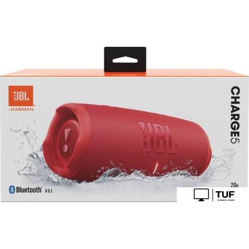 Беспроводная колонка JBL Charge 5 (красный)